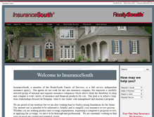 Tablet Screenshot of insurancesouth.4streamline.com